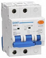 Автомат дифференциального тока АВДТ CHINT NB1L 2п 16А 30мА 10кА C тип A картинка